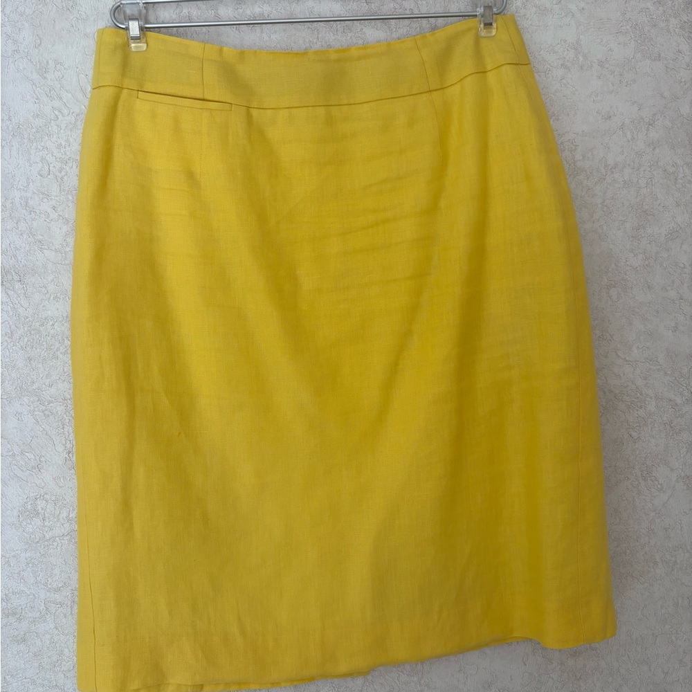 J. Crew Yellow Women's Skirt